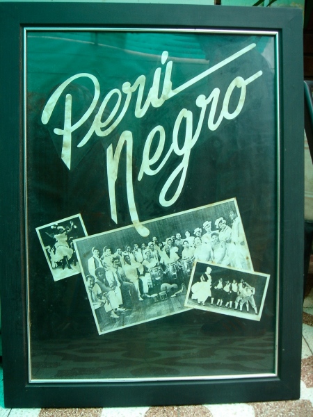 vintage PERU NEGRO